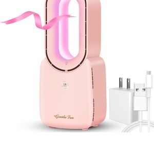 Gentle Tan Pink Bladeless Fan